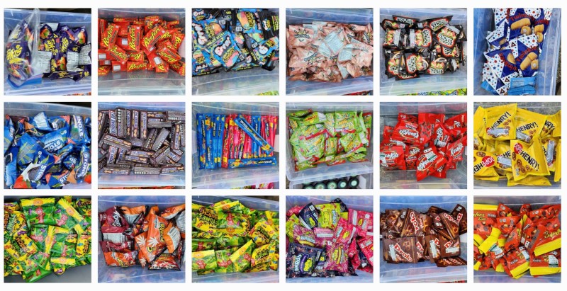 Counterfeit cannabis-laced edibles, including chocolate bars, candies and potato chips with packaging resembling popular name-brand candy bars