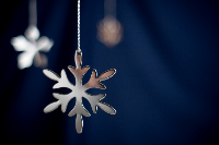 Christmas snowflake decoration